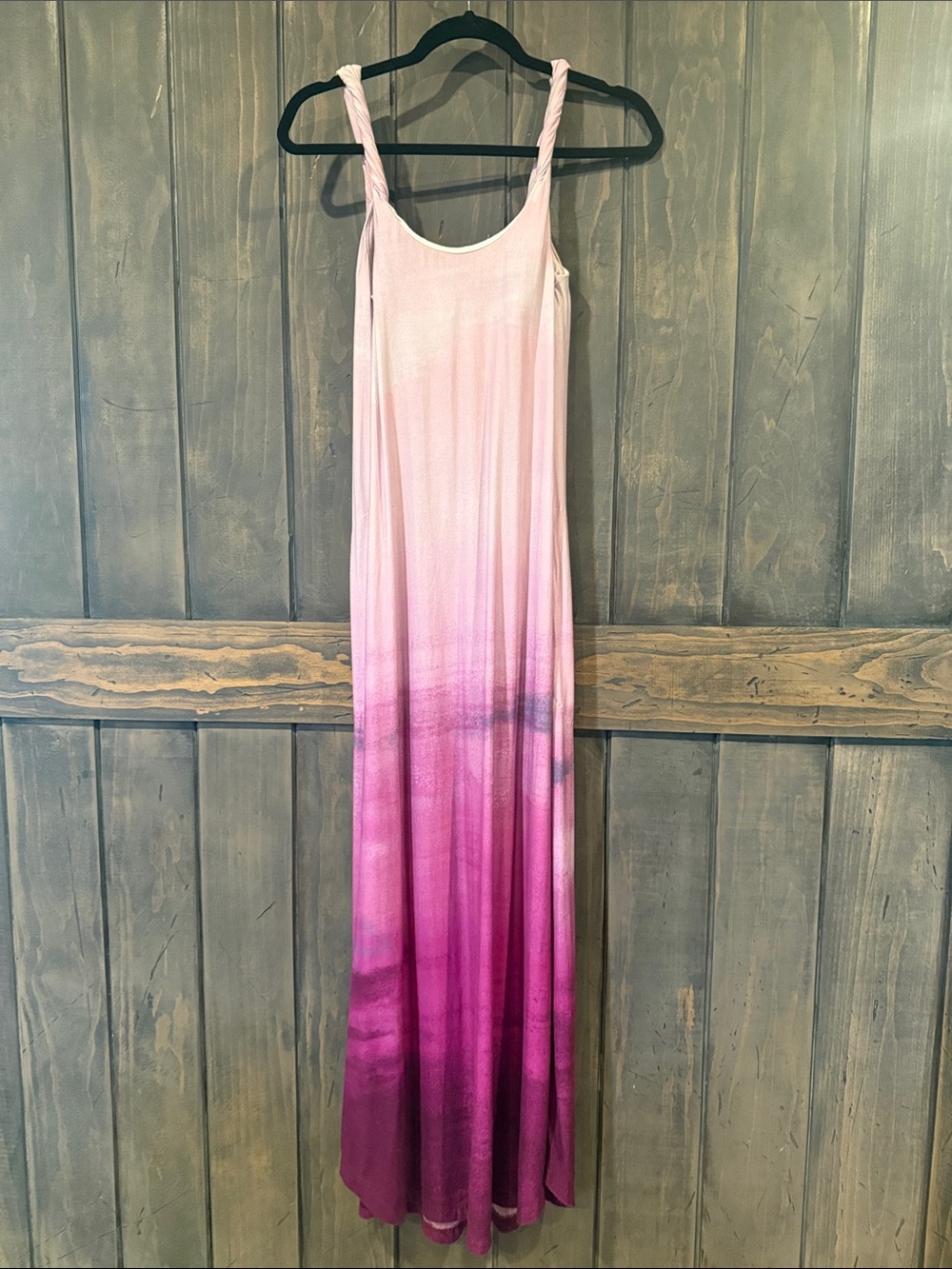 Soma Pink purple Ombre Maxi Dress sundress - Picture 2 of 3